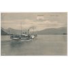 Pohled na parník Dampfer Sofie na jezeře Traunsee, cca 1908