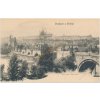 49 - Praha, pohled na Karlův most a Malou stranu, cca 1900