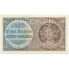 Protektorát, 1 K, bez data (1940), série D 058, perforace SPECIMEN nahoře, stav 0