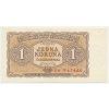 ČSR, 1 Kčs, 1953, série KN, stav 0