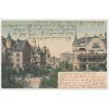 25 - Karlovy Vary (Karlsbad), Westend, prošlá poštou 1900