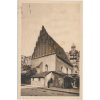 49 - Praha, oživená partie u staronové synagogy, cca 1933