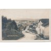 38 - Náchodsko, Červený Kostelec, pohled na město, nákl. J. Dytrych, cca 1928