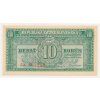 ČSR, 10 Kčs, 1950, série Ca, perforace S, stav UNC