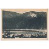 48 - Prachaticko, Šumava, Plešné jezero, prošlá poštou 1921