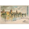 49 - Praha, umělecká pohlednice, cca 1906