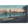 49 - Praha, Křížovnický klášter a Karlův most, cca 1914