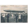 Vzducholoď, Lidé sledující přistání Zeppelinu 29.8.1909