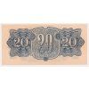 ČSR, 20 K, 1944, série BE, perforace SPECIMEN, stav 1