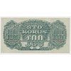 ČSR, 100 K, 1944, série MO, perforace SPECIMEN, stav 1