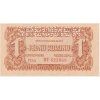 ČSR, 1 K, 1944, série BT, perforace SPECIMEN nahoře, stav UNC