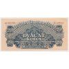 ČSR, 20 K, 1944, série AB, perforace SPECIMEN nahoře, stav 0+