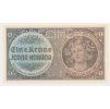 Protektorát, 1 K, bez data (1940), série D 071, perforace SPECIMEN nahoře,stav UNC