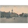 38 - Náchodsko, Nové Město nad Met., oživená partie z náměstí, cca 1908