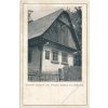22 - Jičínsko, Křelina, rodný domek Dr. Františka Čížka, cca 1923