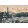 25 - Karlovy Vary, Café und Restaurant Aberg, cca 1910