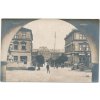 38 - Náchodsko, Jaroměř, oživené náměstí, cca 1930