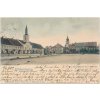 19 - Královéhradecko, Třebechovice, Náměstí, Nakl. J. Svoboda, ca 1902