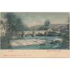 70 - Orlickoústecko, Lubník, Most přes řeku Orlici, cca 1907...