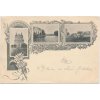 50 - Praha - východ, Stará Boleslav, 3 - záběrová koláž, cca 1899