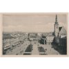 52 - Prostějov, oživené náměstí, cca 1940