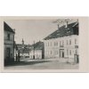 65 . Teplicko, Ebersdorf - Habartice, ulice s domy v zaniklé obci, 1935