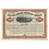 California,, Atlantic and Pacific Railroad Company, akcie $1000 - železnice, 1880