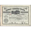 Conncticut, Western Railroad Company, akcie $100 - železnice, 1932