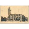 49 - Praha, oživená partie před Staroměstskou radnicí, cca 1913