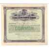 Takoma Eastern Railroad Company, akcie $100 - železnice, 1909