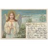 Veselé Vánoce, Fröhl. Weihnachten, Modlící se Anděl, 1902