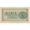Wermacht, 1 Marka, 1944, válečné vydání, pěkný stav 2