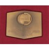 ČSSR, AE plaketa Za zásluhy o rozvoj VŠE, cca 1975, původní krabička, stav 0/0