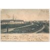 34 - Louny, Dílny c. k. státních drah, nákl. J. Trunečka, cca 1900
