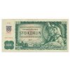 Slovensko, 100 Sk/Kčs, 1961, kolek, neperforovaná, stav: oběhový