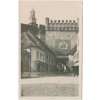 48 - Prachatice, oživená partie u Dolní brány, cca 1932