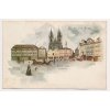 49 - Praha, Altstädter Ringe, Teinkirche, cca 1900