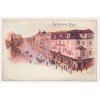 49 - Praha, Graben, Gruss aus Prag, cca 1900