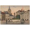 22 - Jičín, oživené náměstí, cca 1916