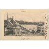 Maďarsko, Budapest, Ferenc József - Híd, Franz Josefs Brücke, cca 1901