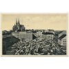 04 - Brno, pohled na Zelný trh a Petrov, cca 1934