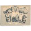 64 - Táborsko, Libějice, 5 - ti záběr s dominantami obce, cca1919