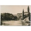 13 - Český Krumlov, pohled na zámek, cca 1932