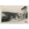 34 - Lounsko, Domoušice, oživená ulice, cca 1933