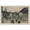 47 - Plzeňsko, Kralovice, oživená ulice, cca 1954