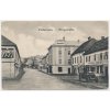 34 - Lounsko, Podbořany, Podersam, Ringstrasse, Hotel Rose, cca 1921