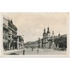 19 - Hradec Králové, oživené náměstí, cca 1950