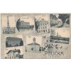 61 - Svitavsko, Polička, 8-mi záběr dominant(nádraží, radnice...),1908