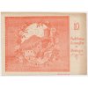Rakousko, nouzová bankovka, 10 h, Sarmingstein, 1920,  luxusní stav UNC