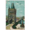 49 - Praha, Staroměstská mostecká věž, cca 1925
